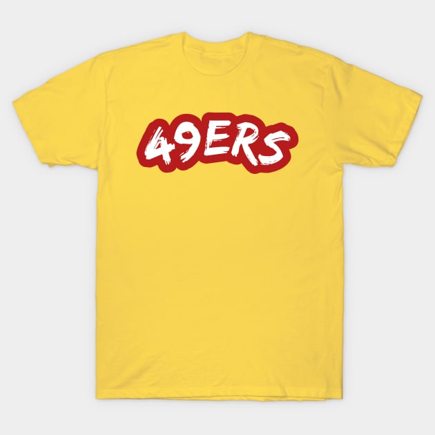49ers T-Shirt by Smriti_artwork
